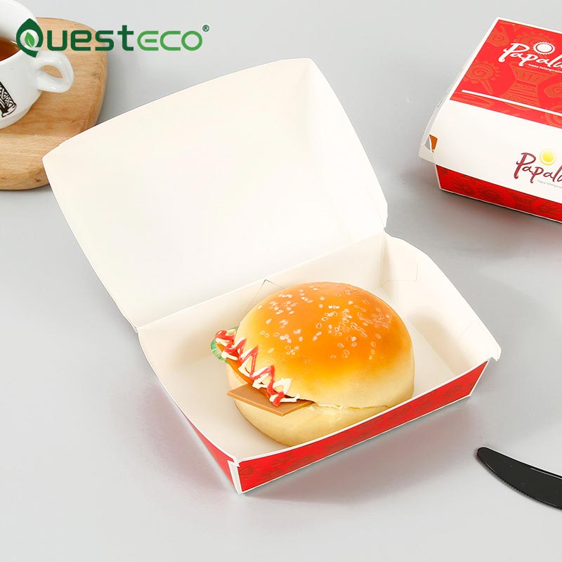 Hole Design Hamburger Box