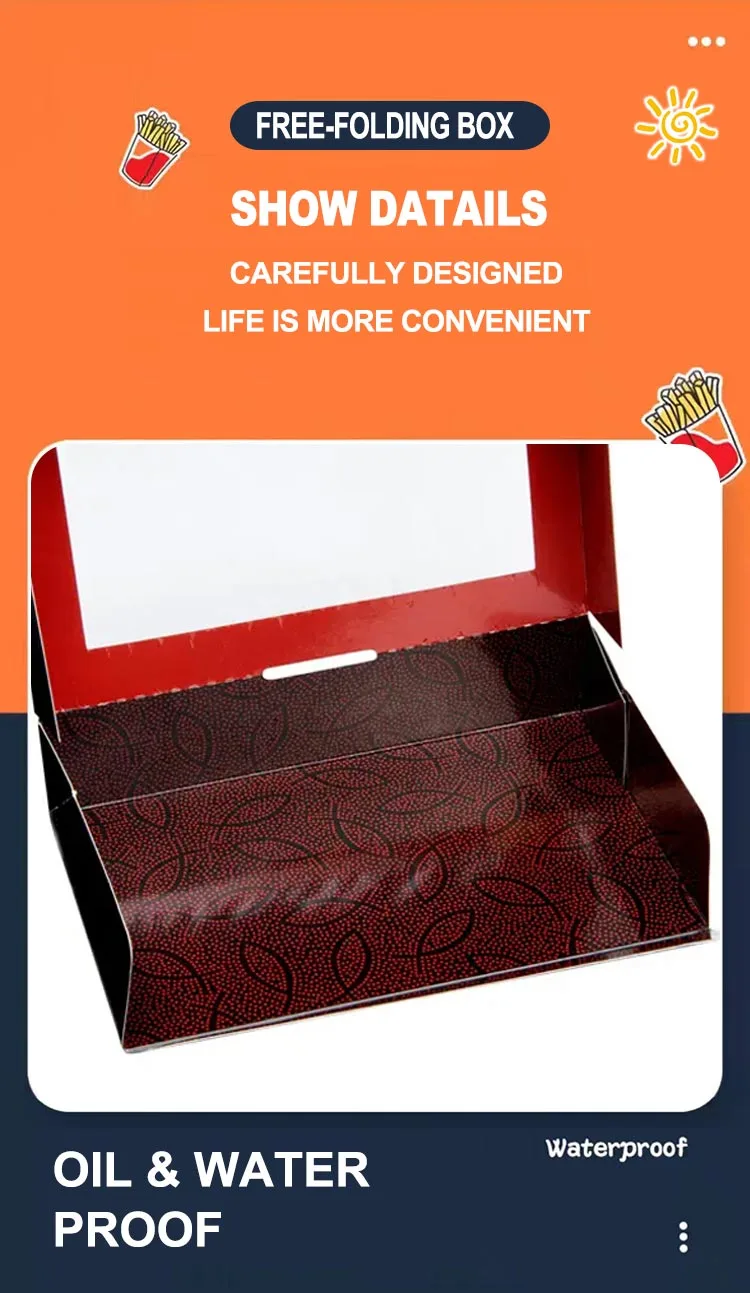 Window Sushi Paper Container