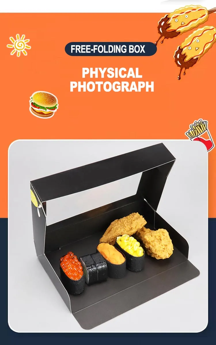 Window Sushi Paper Container