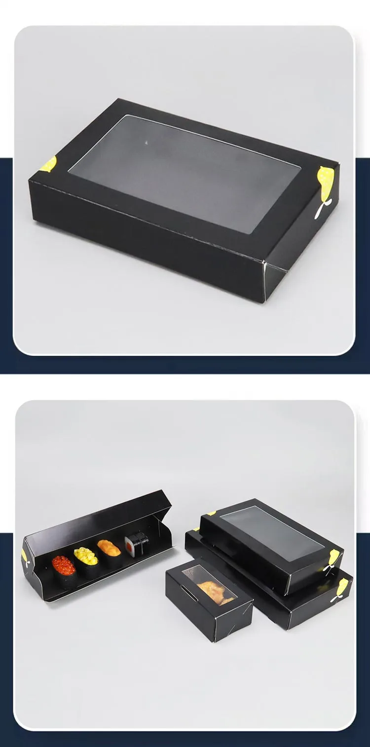 Window Sushi Paper Container