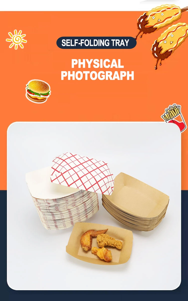 Snack Paper Boat Tray