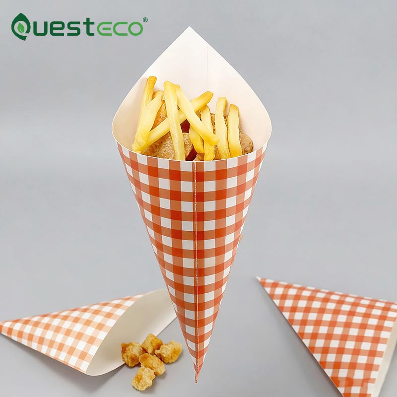 Triangle Potato Chips Box