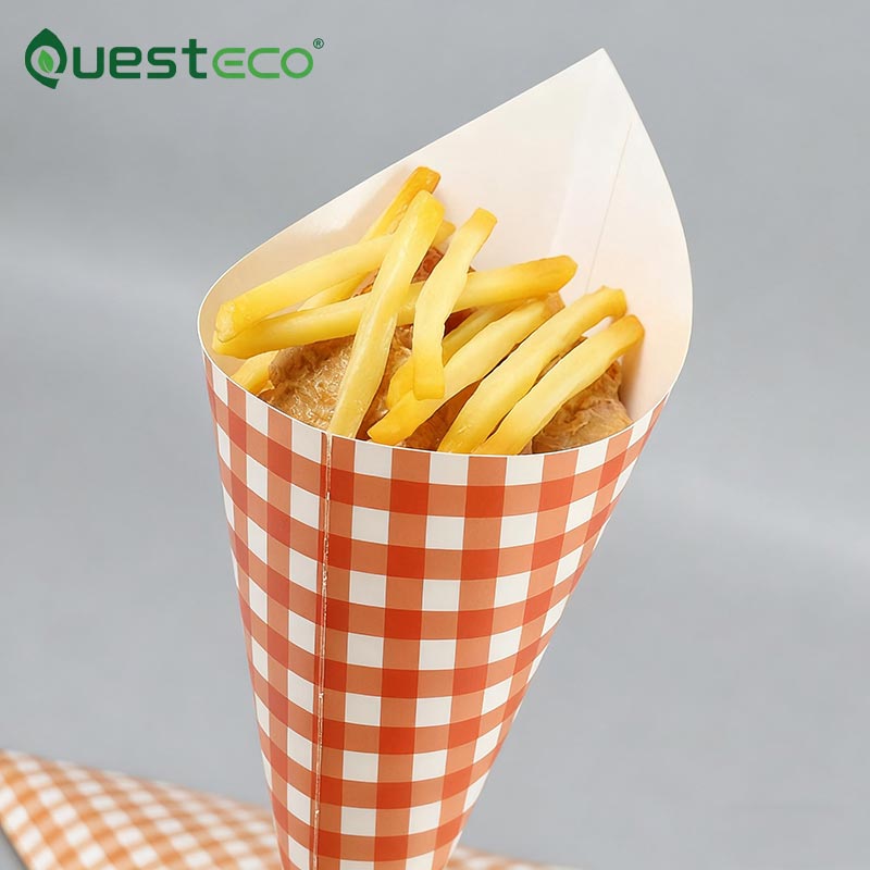 Triangle Potato Chips Box