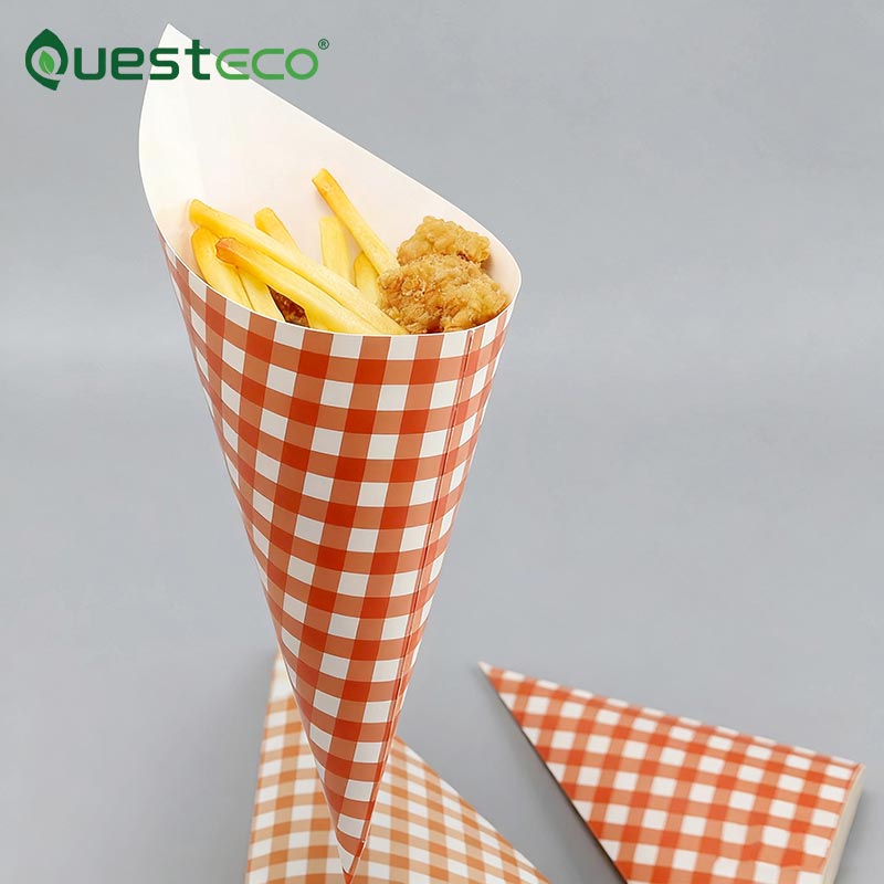Triangle Potato Chips Box