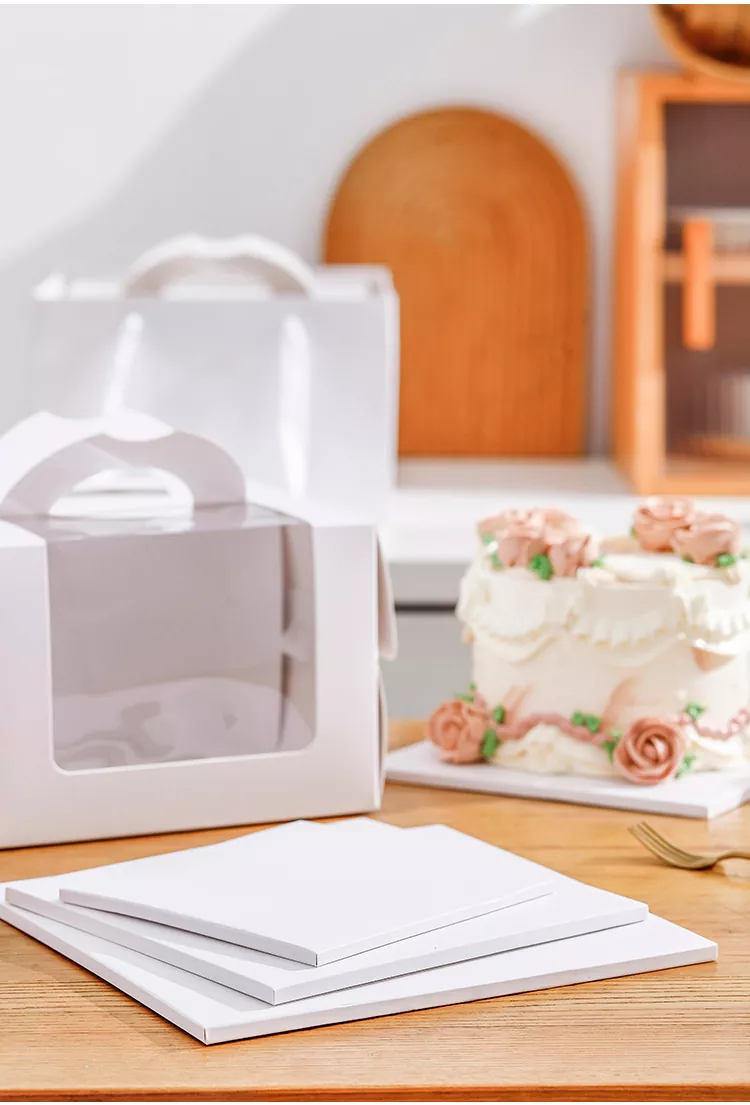 Window Mousse Cake Box