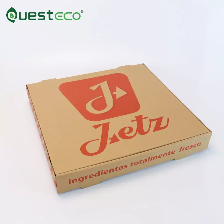 Kraft Paper 14 Inch Pizza Box