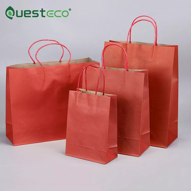 Kraft Paper Bags With Handles