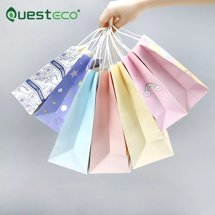 Logo Paper Bag With Handle
