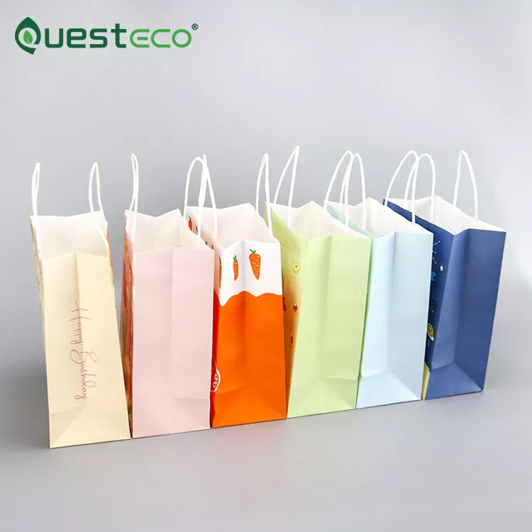 Logo Paper Bag With Handle