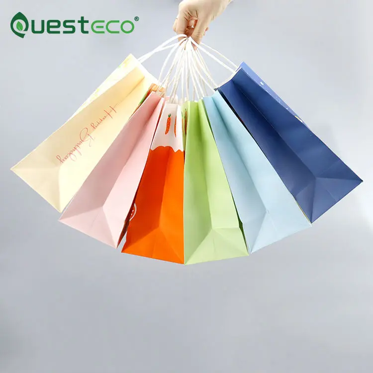 Logo Paper Bag With Handle