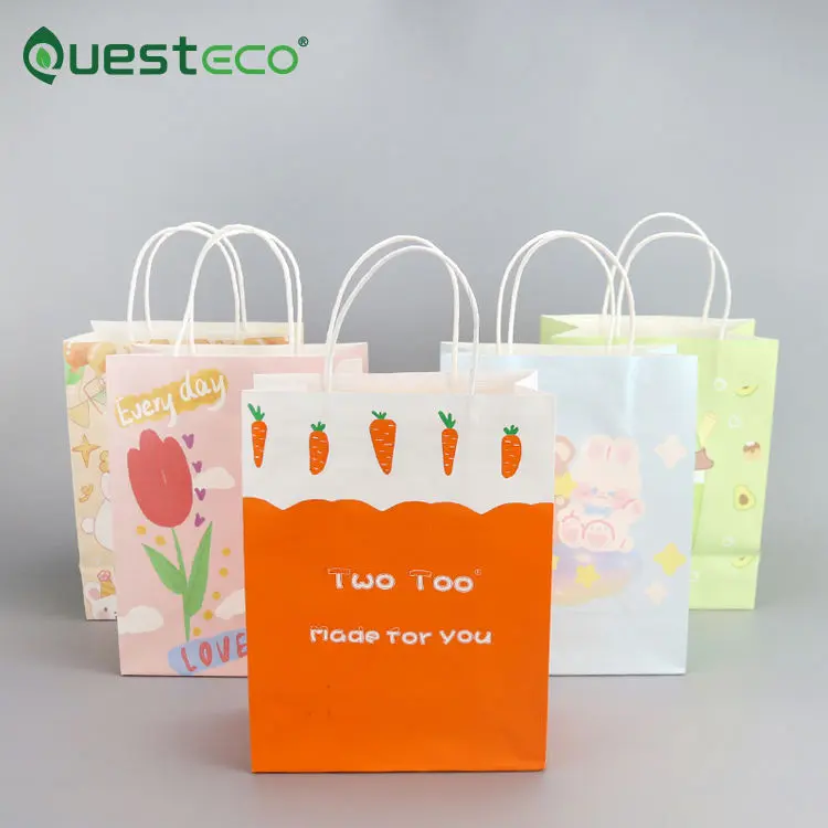 Logo Paper Bag With Handle