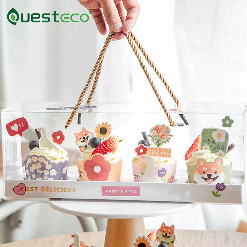 Macaron Pastry Plastic Box
