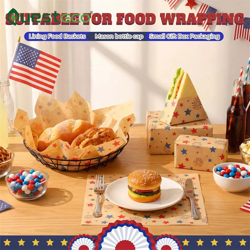 Wax Paper Sheets for Food