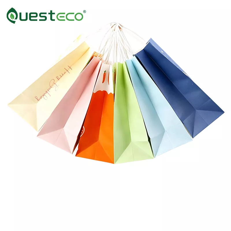 Logo Paper Bag With Handle