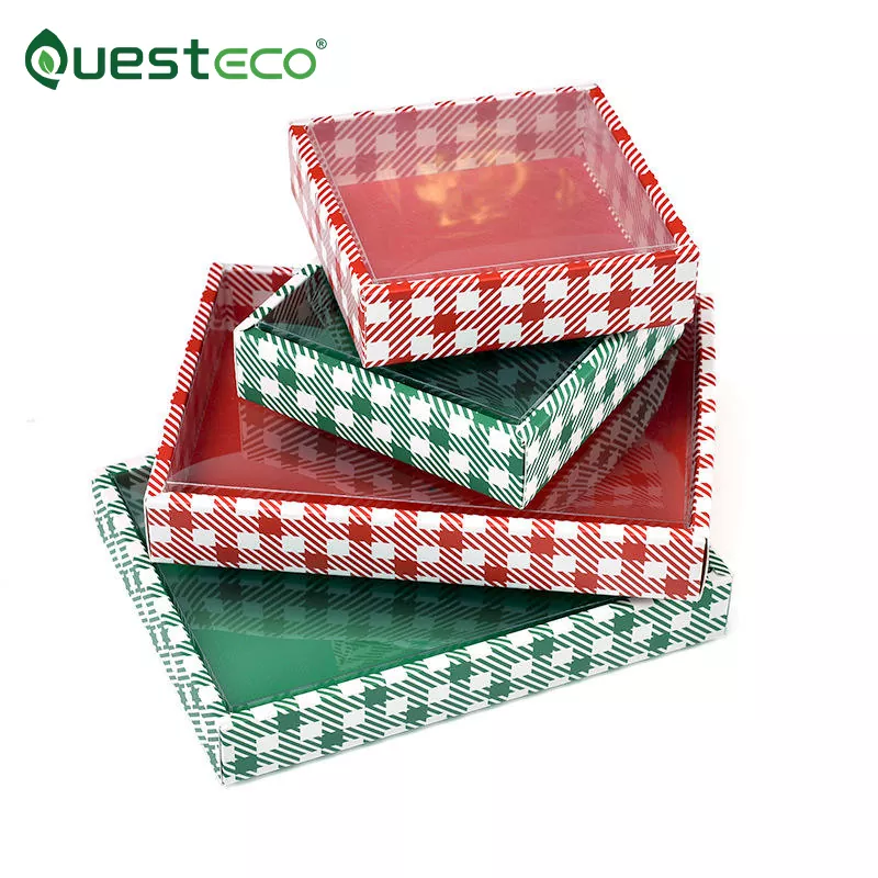 PVC Window Gift Paper Box