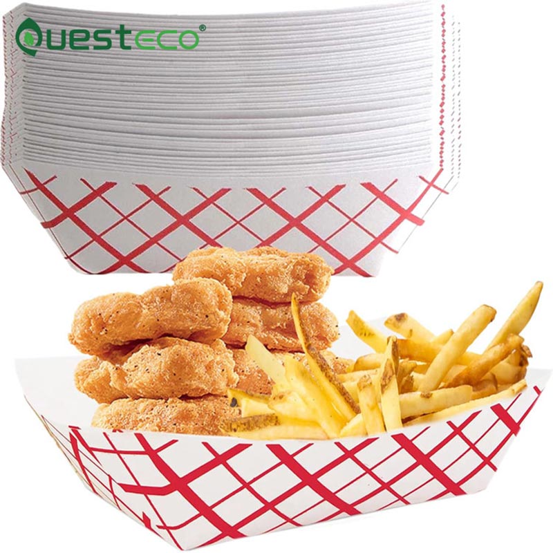 Snack Paper Boat Tray
