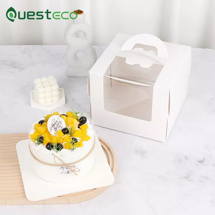 Window Mousse Cake Box